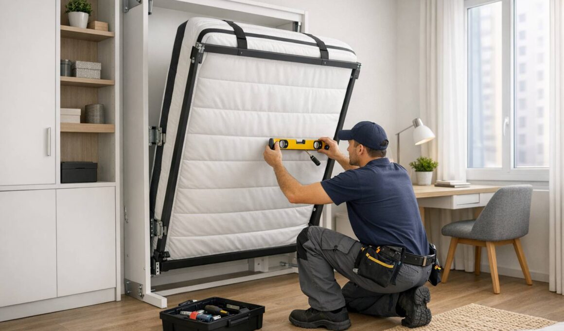 Cómo elegir una cama abatible vertical segura: anclajes, pared adecuada y prevención de accidentes en casa