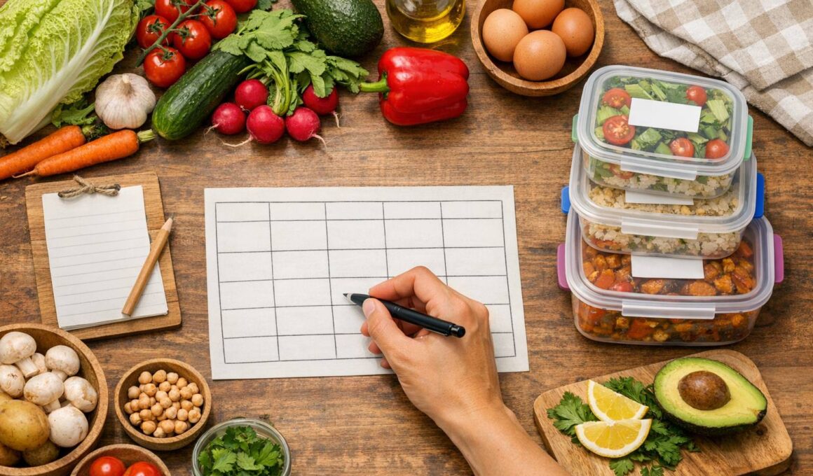Cómo organizar mejor tus menús semanales en casa sin perder tiempo ni dinero