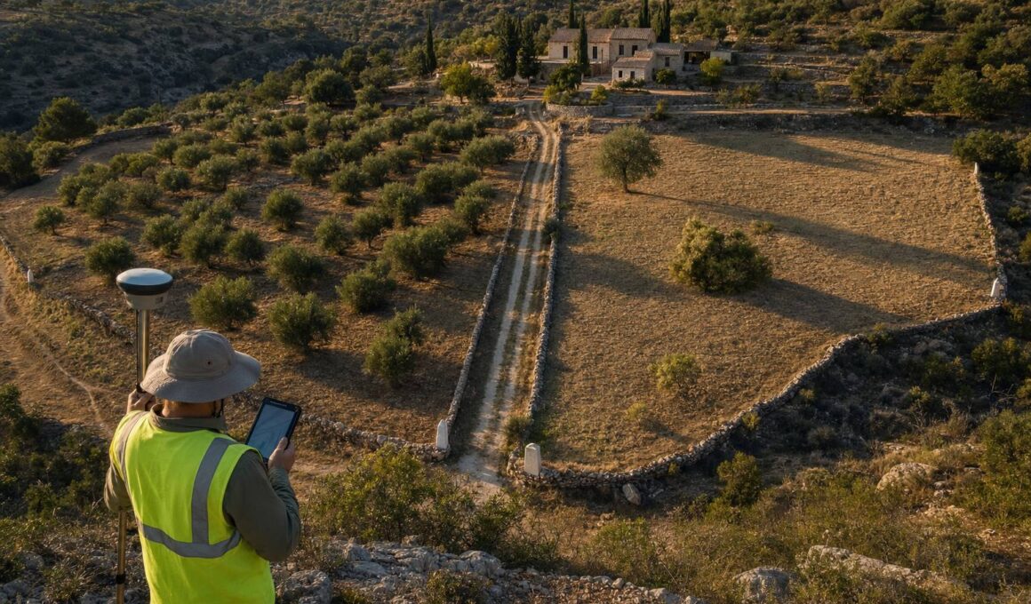 Por qué las coordenadas georreferenciadas son clave en la segregación de fincas